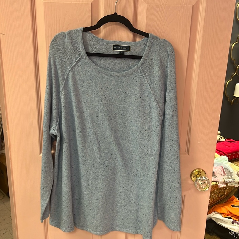 Lady size 2X Karen Scott sweater NWOT